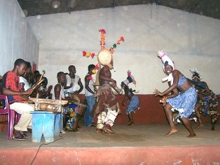 African Dance Company in Conakry, Guinea